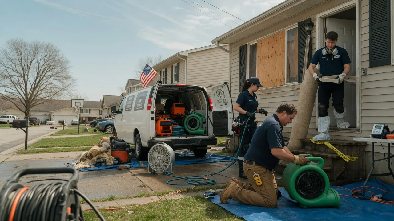 Water Damage Restoration in Greenleaf, KS near me